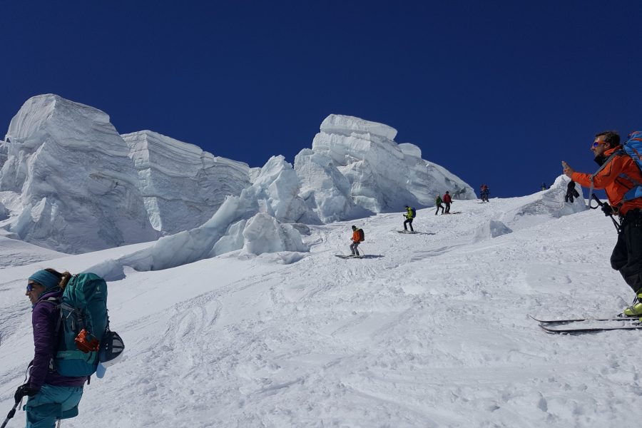 Traversée Chamonix-Zermatt en ski de randonnée avril 2017