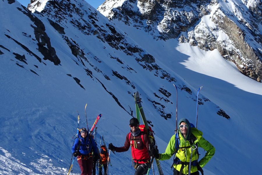 Traversée Chamonix-Zermatt en ski de randonnée avril 2017