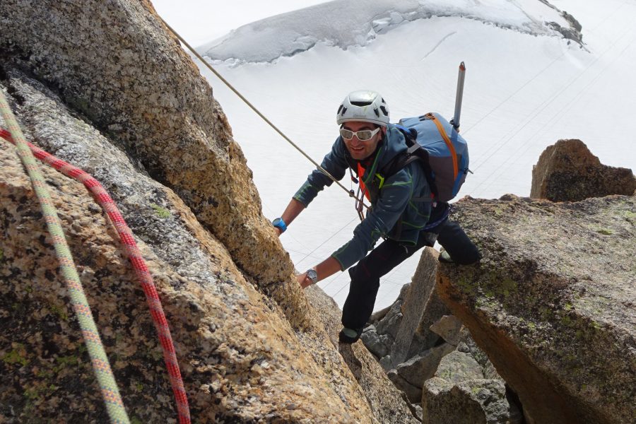 Aiguille du Midi – Voie Rébuffat Baquet