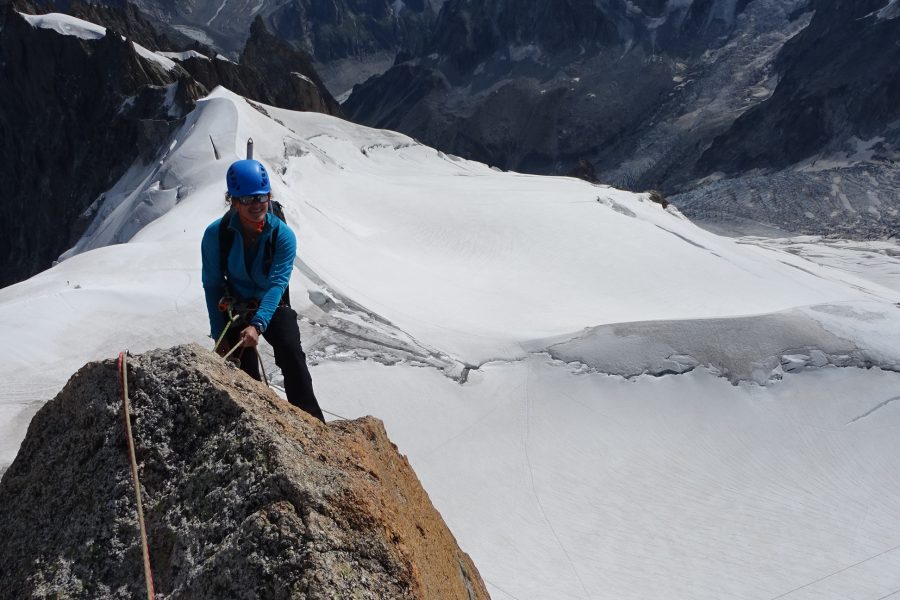 Aiguille du Midi – Voie Rébuffat Baquet